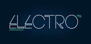 Font ELECTRO