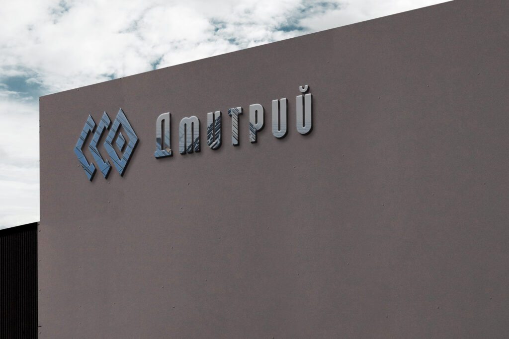 DEMITROI(Дмитрий) LOGO 使用例3