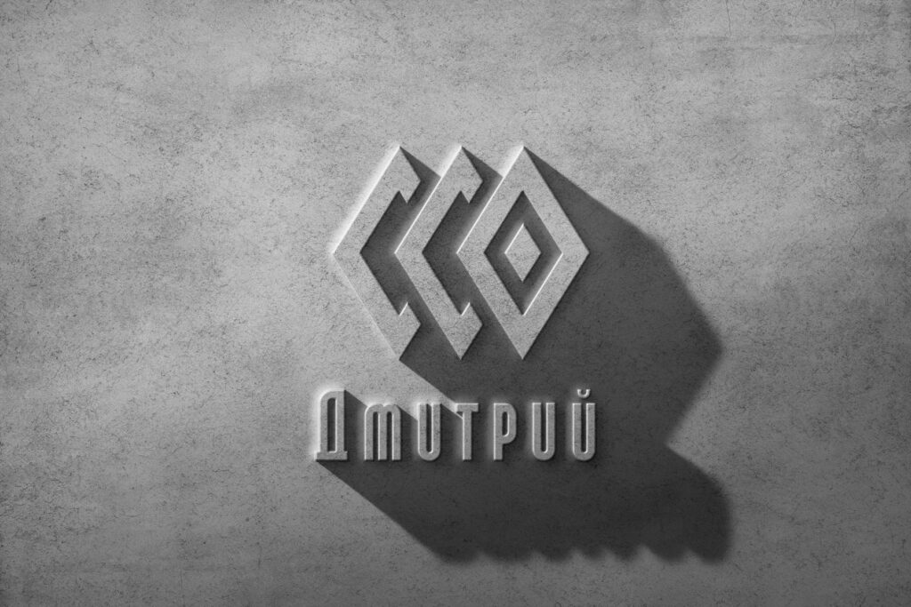DEMITROI(Дмитрий) LOGO 使用例1